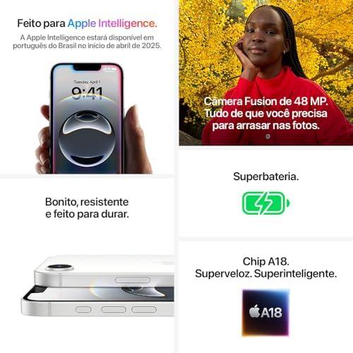 Apple iPhone 16e de 128 GB — Branco Apple iPhone 16e de 128 GB — Branco