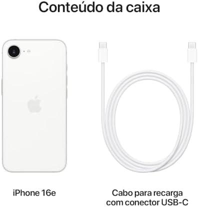 Apple iPhone 16e de 128 GB — Branco Apple iPhone 16e de 128 GB — Branco