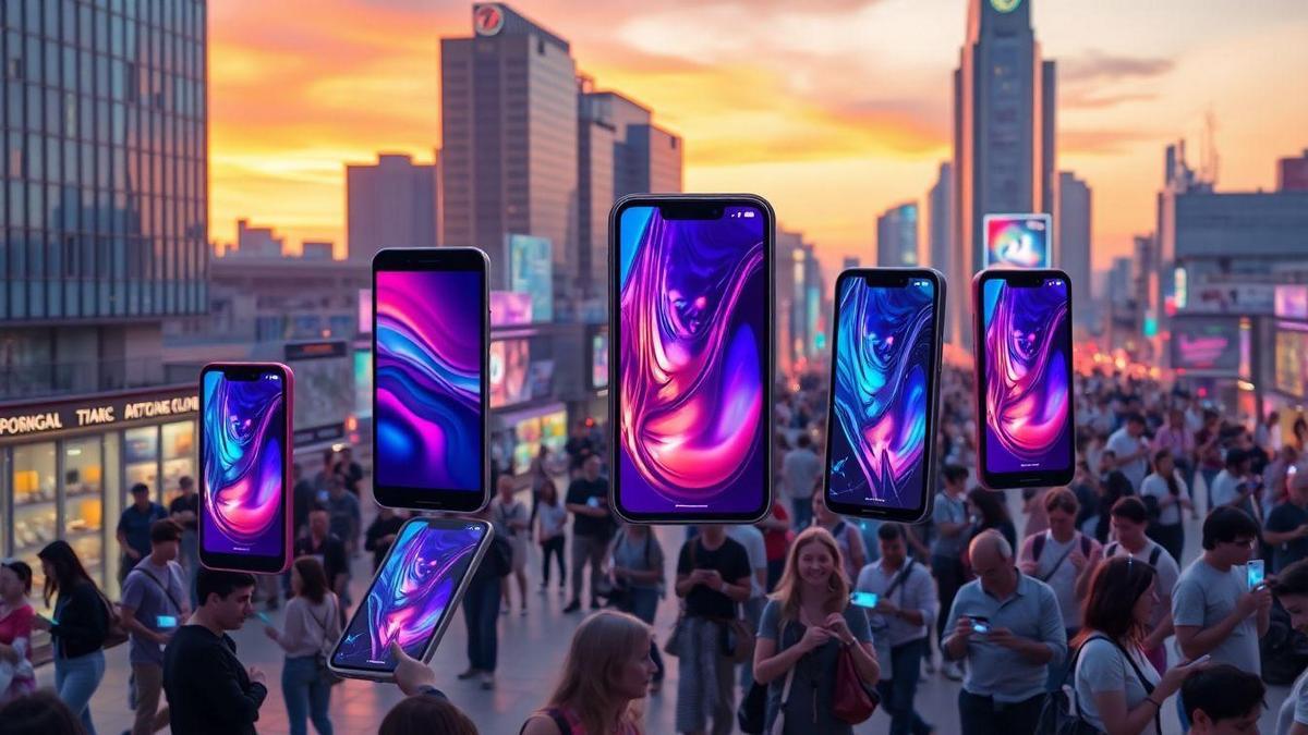 Design dos Smartphones Dobráveis em 2025