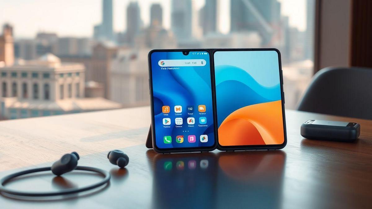 Recursos Inovadores em Smartphones Dobráveis
